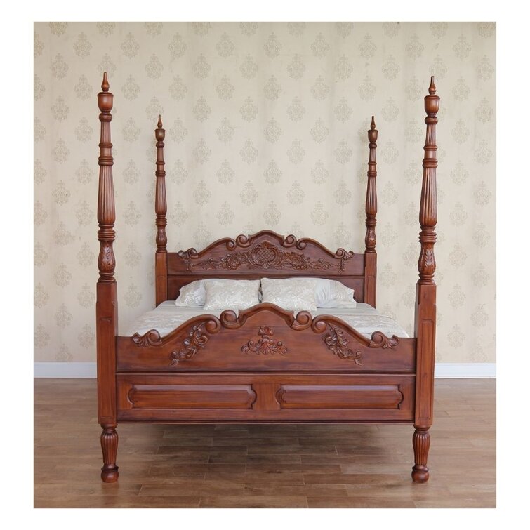 Colonial four poster deals bed